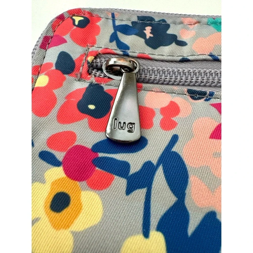 Lug Tram 2 RFID Wallet Wildflower Multicolor Floral Travel 4